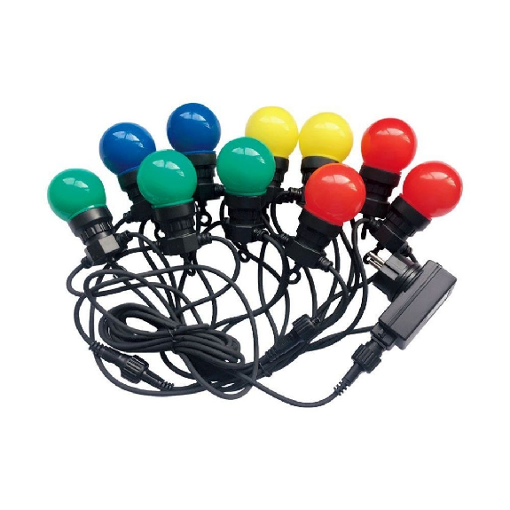 VT -71020 LED LED RGB LED BCA 20pcs 10m Calenaire de lifting avec entrée et sortie 2pin IP44 - SKU 7438-Lire la description