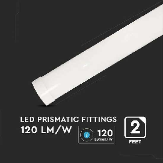 PRO VT-8-20 Plafoniera LED chip samsung SLIM Prismatico 20W alta luminosità 120LM/W 60CM bianco freddo 6500K - sku 20349-Leggi tutto