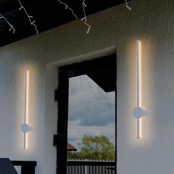 VT-11112 lampada da parete moderna 70cm 12W luce notturna 4000K illuminazione a parete bianco caldo per soggiorno ra colore bianco sku 6833-Leggi tutto
