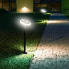 VT-943 Lampada LED da giardino 3W 4000K 360° orientabile fissaggio a terra 2IN1 autoalimentato con pannello solare 42~80cm regolabile IP65 box 2pcs/pack - sku 6667
