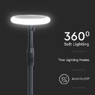 VT-943 Lampada LED da giardino 3W 4000K 360° orientabile fissaggio a terra 2IN1 autoalimentato con pannello solare 42~80cm regolabile IP65 box 2pcs/pack - sku 6667-Leggi tutto