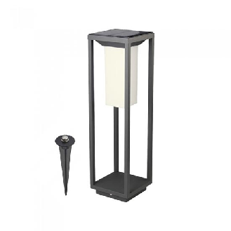 PRO VT-66 Lampada led 2W da terra con picchetto autoalimentata chip samsung pannello solare e sensore 3000K IP65 - sku 785-Leggi tutto