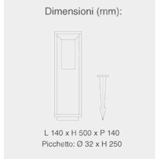 PRO VT-66 Lampada led 2W da terra con picchetto autoalimentata chip samsung pannello solare e sensore 3000K IP65 - sku 785-Leggi tutto
