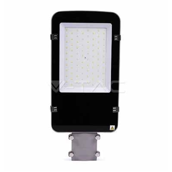PRO VT-50ST Armatura lampada stradale led 50W chip samsung bianco freddo 6500K slim IP65 - sku 21528-Leggi tutto
