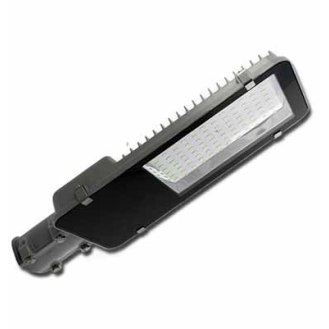 PRO VT-50ST Armatura lampada stradale led 50W chip samsung bianco freddo 6500K slim IP65 - sku 21528-Leggi tutto