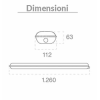 VT-12023 plafoniera tubi LED 2x18W bianco freddo 6400K tubi inclusi IP65 120CM - SKU 6399 VT-12023 plafoniera tubi LED 2x18W bianco freddo 6400K tubi inclusi IP65 120CM - SKU 6399