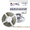 VT-3528 Striscia LED 12V SMD3528 5M 8W/M 120LED/M 100LM/W monocolore bianco freddo 6500K IP65 - SKU 212037