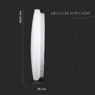 VT-8412 Plafoniera led 12W circolare bianca rotonda color change 3in1 switch interno cover opaca satinata IP20 - sku 217603-Leggi tutto