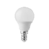 VT-1880 Lampadina LED SMD 4,5W E14 Mini globo P45 Bianco Caldo 3000K - SKU 2142501