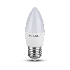 VT-1821 Lampadina led candela 4.5W E27 lampada bianco freddo 6500K - SKU 2143441