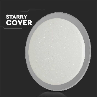 VT-8555 Plafoniera led 60W rotonda bianca effetto cielo stellato cambia colore 3in1 dimmerabile con telecomando - sku 2114551-Leggi tutto