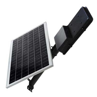 VT-ST-200 armatura stradale led 50W autoalimentato nero con pannello solare e telecomando 4000K IP65  sku 5502-Leggi tutto