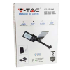 VT-ST-200 armatura stradale led 50W autoalimentato nero con pannello solare e telecomando 4000K IP65  sku 5502