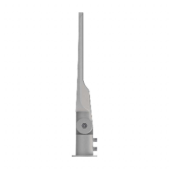 PRO VT-59ST Armatura lampada stradale led 50W 100lm/w chip samsung bianco freddo 6400K corpo grigio slim IP65 - sku 20425-Leggi tutto