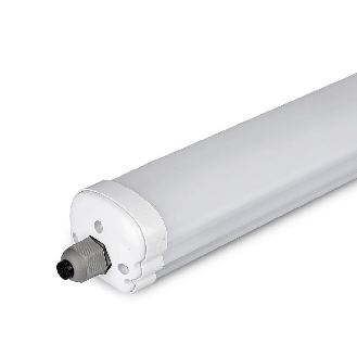VT-1249 Plafoniera led 36W 120cm da esterno tubo 120lm/w IP65 luce bianco freddo 6400K raccordabile - sku 216284-Lire la description