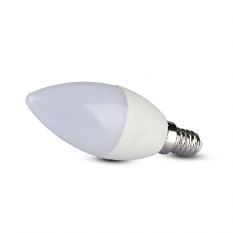 VT-1855 Lampadina LED Candela SMD 4.5W E14 Bianco Freddo 6400K - SKU 2142411-Leggi tutto