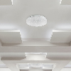 VT-8418 Plafoniera led 18W rotonda bianca cielo stellato switch cambia colore 3in1 interno IP20 - sku 217604
