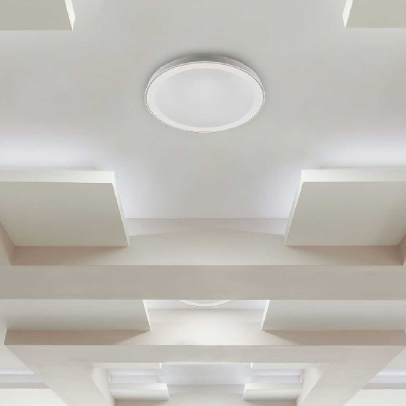 VT-8402 Plafoniera led 20W / 40W circolare bianca cambia colore 3in1 dimmerabile con telecomando - sku 2114761-Leggi tutto