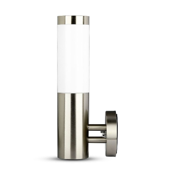 VT-833 lampada led da giardino con portalampada da parete in acciaio inox E27 IP44 - sku 8624-Leggi tutto