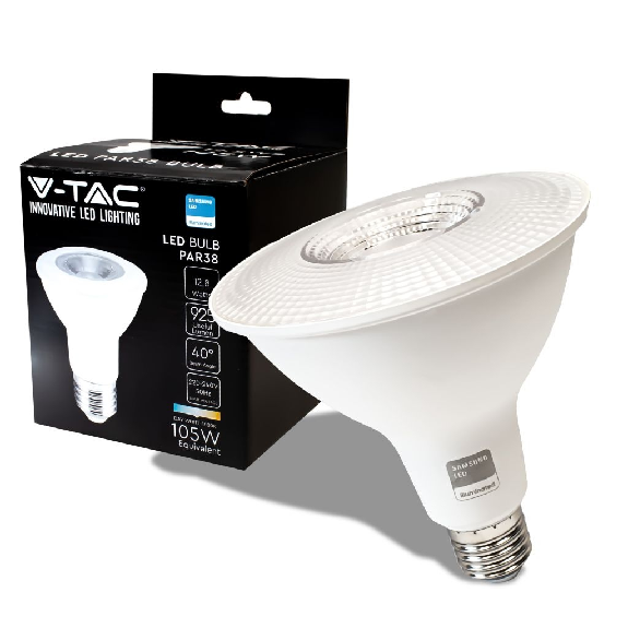 Pro VT -238 LED Bulbe Samsung Chip SMD 12.8W E27 PAR38 NATUREL WHITE 4000K - SKU 21151-Beschreibung lesen