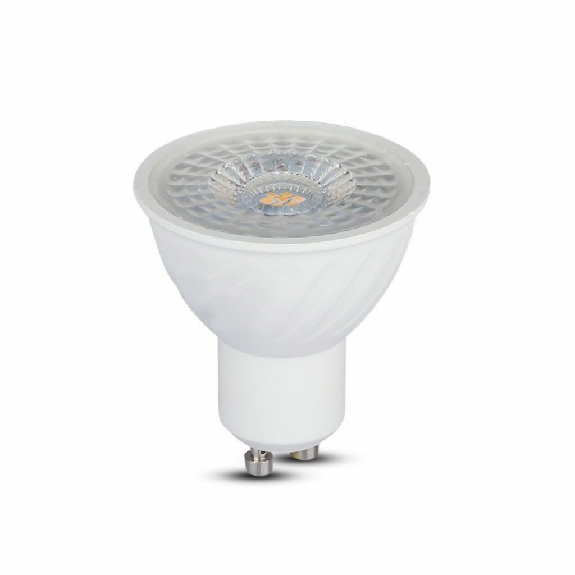 PRO VT-247D Lampadina spot led faretto chip samsung SMD 6W dimmerabile GU10 bianco naturale 4000K - SKU 21199-Leggi tutto