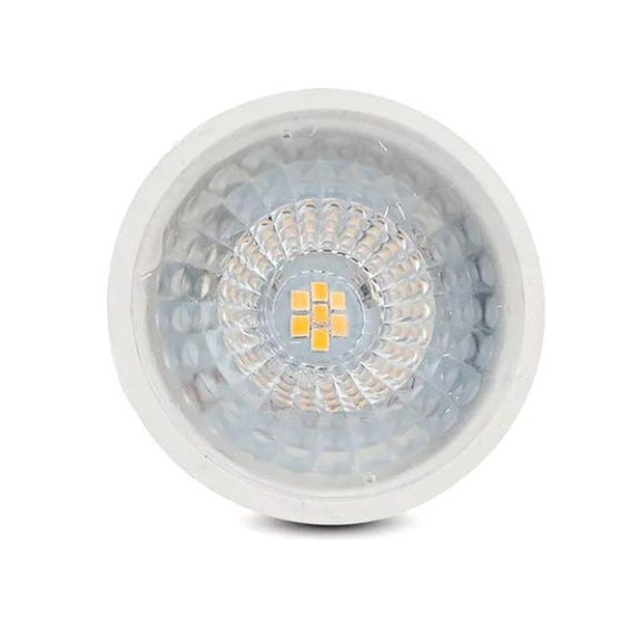 PRO VT-247D Lampadina spot led faretto chip samsung SMD 6W dimmerabile GU10 bianco naturale 4000K - SKU 21199-Leggi tutto