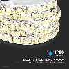 VT-2835-17 Striscia led strip SMD2835 5Mt 8.500LM 120° IP20 12V luce bianco freddo 6400K sku 212463