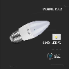 VT-1821 Lampadina Candela LED 4,5W E27 bianco caldo 2700K - SKU 2143421