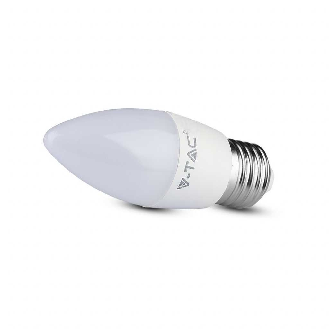 VT-1821 Lampadina Candela LED 4,5W E27 bianco caldo 2700K - SKU 2143421-Leggi tutto