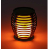 VT-719 Lanterna da giardino 0,45W con pannello solare e sensore integrato effetto fiamma a forma torcia luce 2200k - sku 8558