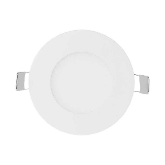 VT-307RD Mini Pannello LED rotondo 3W da incasso colore bianco 130lm 120° luce bianco naturale 4000K sku 216293-Leggi tutto