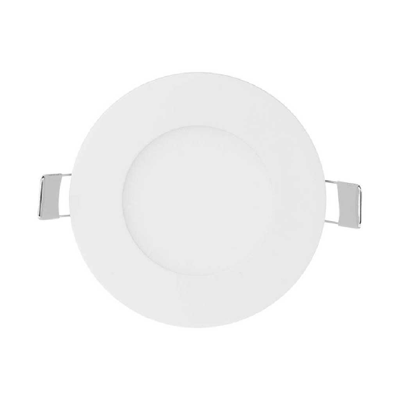VT-307RD Mini Pannello LED rotondo 3W da incasso colore bianco 130lm 120° luce bianco naturale 4000K sku 216293-Leggi tutto