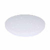 VT-8424 Plafoniera led 24W rotonda colore bianco effetto cielo stellato cambia colore CCT 3in1 switch interno IP20 - sku 217606