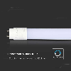 VT-6072 Tubo LED 9W T8 G13 60CM bianco naturale 4000K nanoplastica - sku 216393