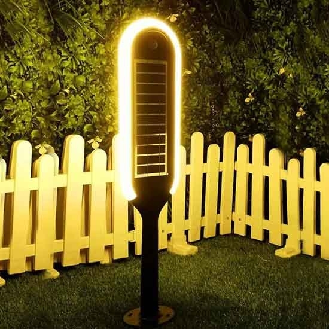 VT-945 Lampada LED da giardino 5W 3000K fissaggio a terra 2IN1 autoalimentato con pannello solare e sensore 70cm IP65 - sku 6666-Leggi tutto
