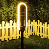 VT-945 Lampada LED da giardino 5W 3000K fissaggio a terra 2IN1 autoalimentato con pannello solare e sensore 70cm IP65 - sku 6666