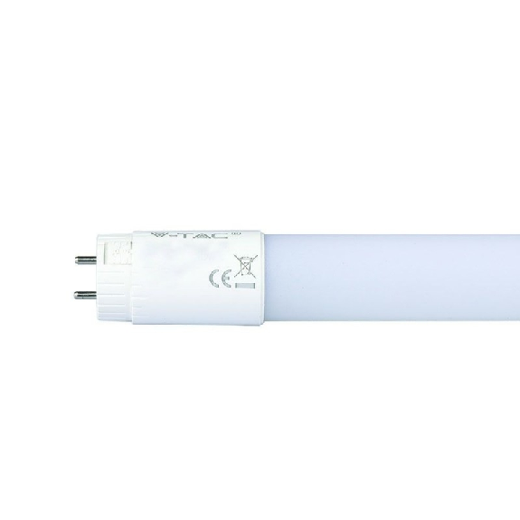 VT-1277 Tubo led neon 18W T8 G13 160° 120cm bianco naturale 4000k in nanoplastica 160° sku 6273-Leggi tutto