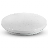 VT-8436 Plafoniera led 36W rotonda bianca effetto cielo stellato cambia colore CCT 3in1 switch interno IP20 - sku 217608