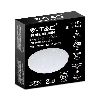 VT-8436 Plafoniera led 36W rotonda bianca effetto cielo stellato cambia colore CCT 3in1 switch interno IP20 - sku 217608