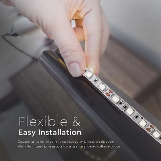 VT-5050 Striscia 300LED SMD5050 strip led 12V 5Mt 11W/m 60led/m IP20 bianco naturale 4000K - SKU 212143-Leggi tutto