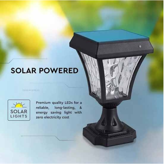 VT-983 Lampada solare lanterna LED da giardino 2W 110LM color change 3IN1 fissaggio a terra autoalimentato con pannello solare IP65 - SKU 2890-Leggi tutto