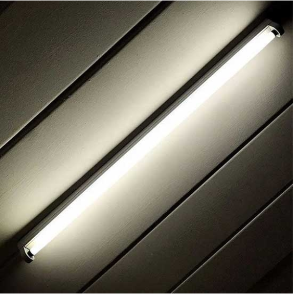 VT-16010 Plafoniera singola per tubi LED T8 da 60cm corpo in metallo bianco IP20 - sku 6052-Leggi tutto