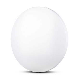 VT-8424 Plafoniera led 24W circolare bianca interruttore cambia colore 3in1 CCT rotonda cover opaca satinata IP20 - sku 217607-Leggi tutto