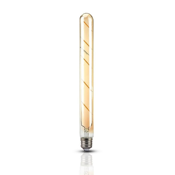 VT-2005 Lampadina Tubolare LED filamento Vintage Ambrato cilindrica 5W Е27 T30 2200K sku 217142-Leggi tutto