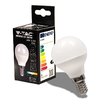 VT-1880N Lampadina LED SMD 4,5W E14 Mini globo P45 Bianco naturale 4000K - SKU 2142511-Leggi tutto