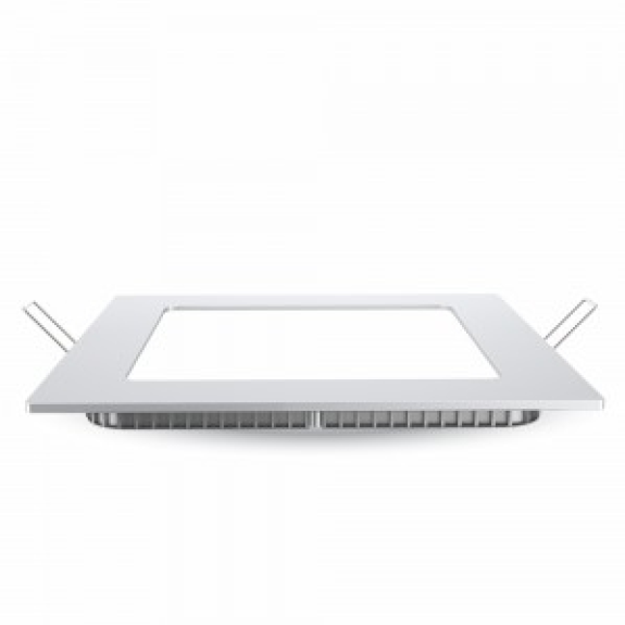 Pannello LED da incasso quadrato 12W +Driver VT-1207 SQ SKU 4867 luce bianco naturale-Leggi tutto