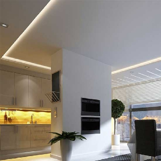 VT-421 Striscia LED 24V COB 5M 10W/m 1000lm/m bianco naturale 4000K CRI>80 IP20 - SKU 2668-Lire la description