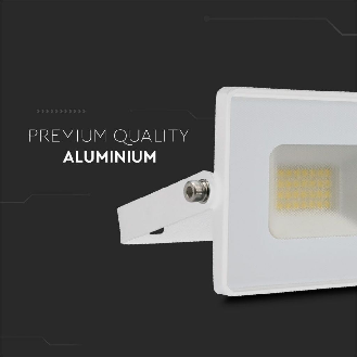 VT-4021 Faro led smd 20W bianco naturale 4000K E-Series ultra slim corpo bianco1620lm IP65 - sku 215950-Leggi tutto
