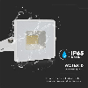 VT-4021 Faro led smd 20W bianco naturale 4000K E-Series ultra slim corpo bianco1620lm IP65 - sku 215950