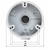 Scatola Supporto a soffitto per telera Dome CCTV  box  PFA135